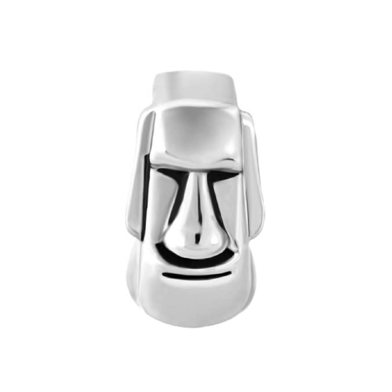 Charm Moai Isla de Pascua en Plata Fina 925-1
