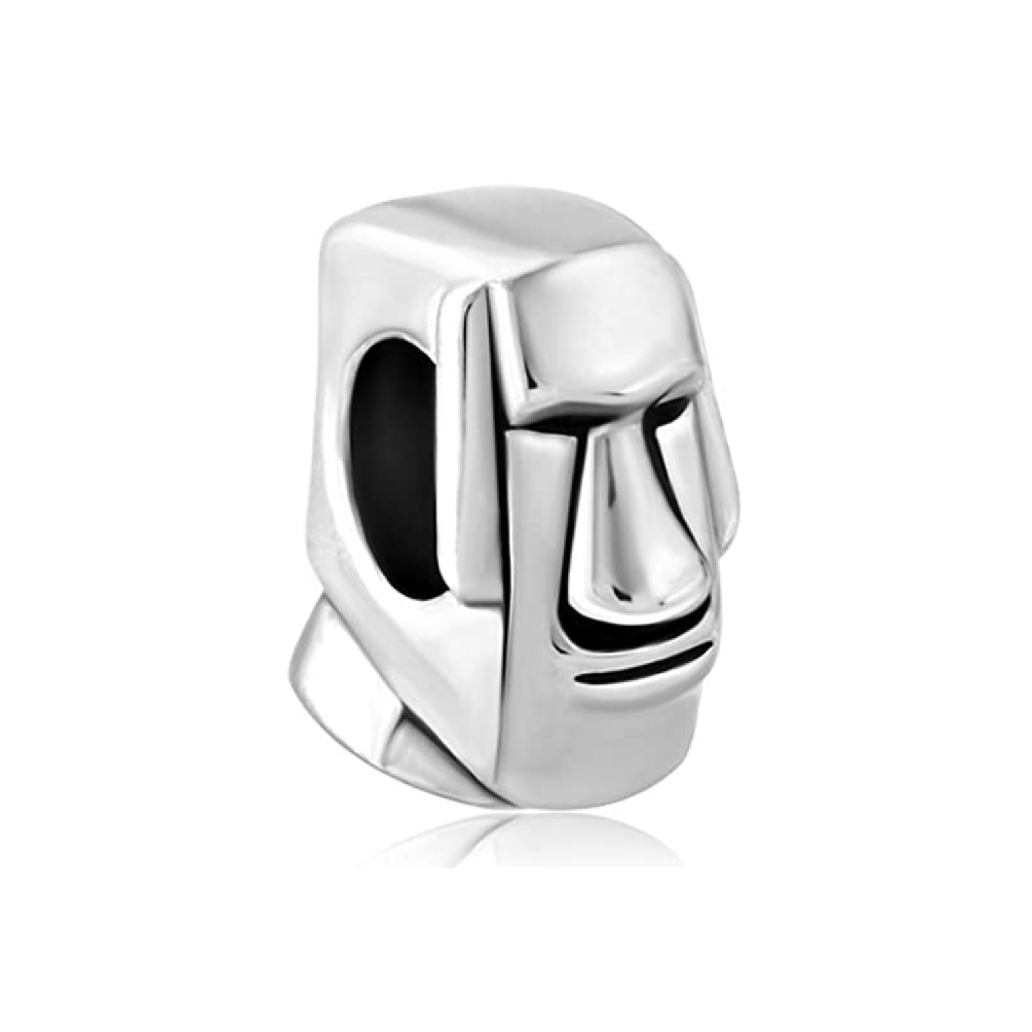 Charm Moai Isla de Pascua en Plata Fina 925-0