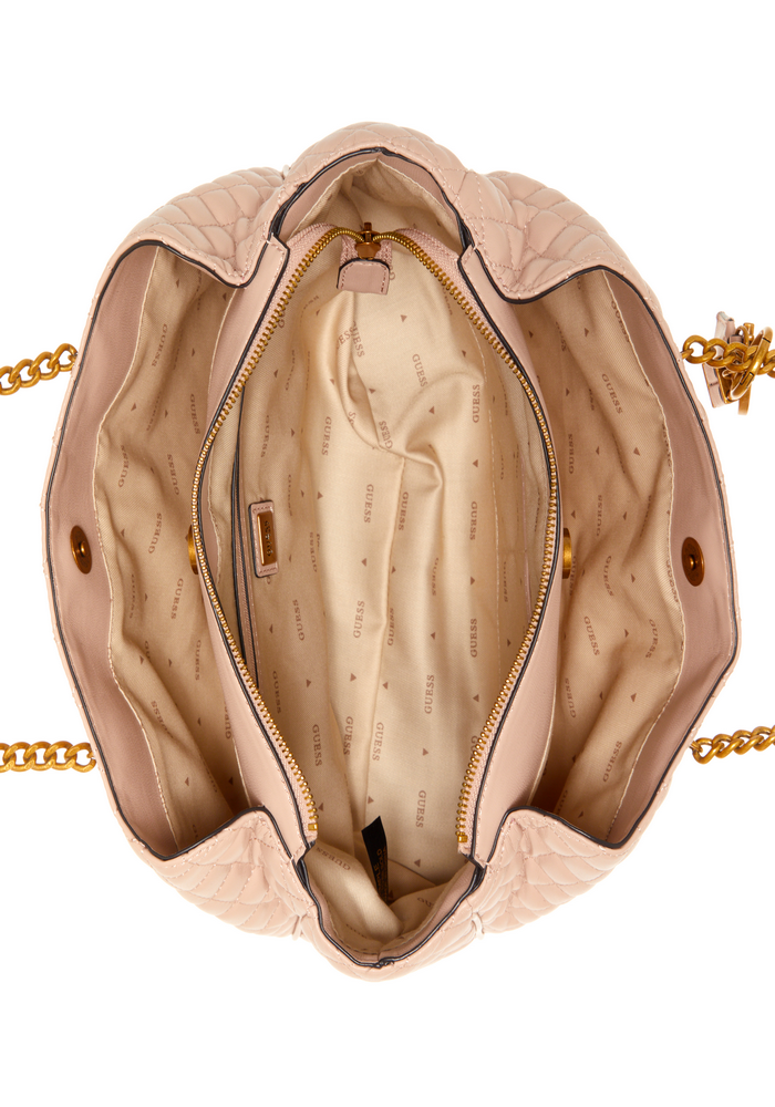 Cartera Maila Girlfriend Satchel Nud Beige Guess-3