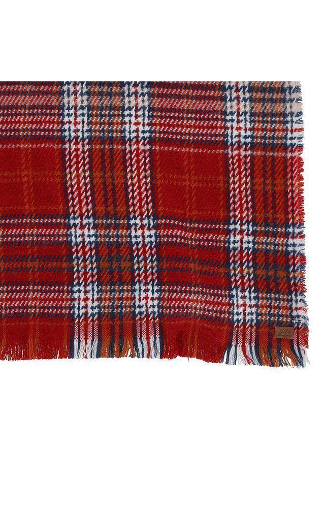 Manta Cuadros Roja Humana-1