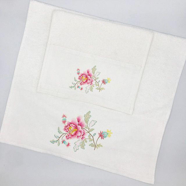 Juego de Toallas mano y visita Fran-0