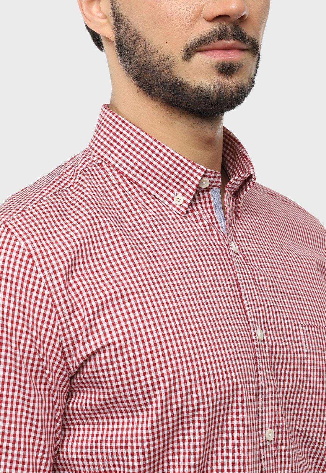 Camisa oxford a cuadros Arrow-2