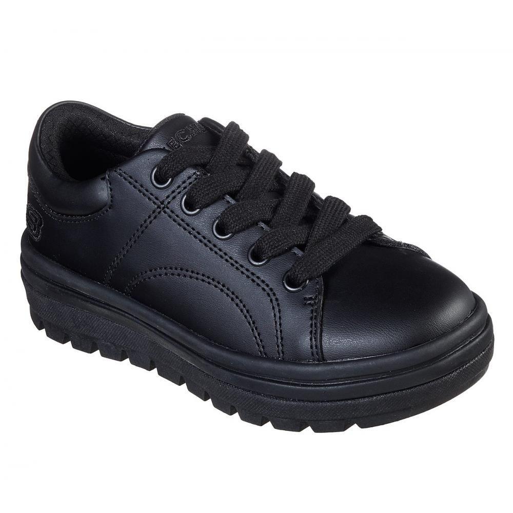 Zapatilla Niña Street Cleats 2 Negro Skechers-0