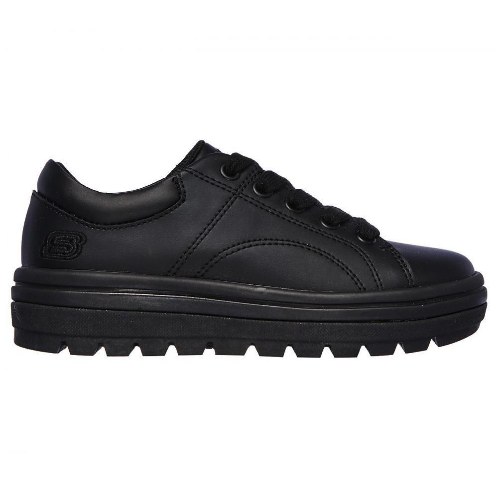 Zapatilla Niña Street Cleats 2 Negro Skechers-4