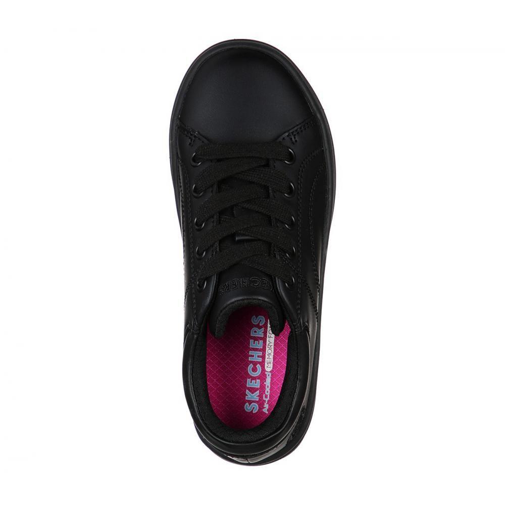 Zapatilla Niña Street Cleats 2 Negro Skechers-1
