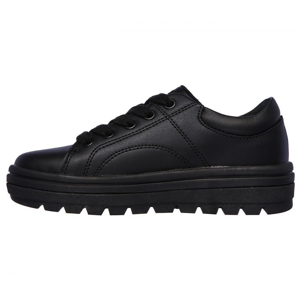 Zapatilla Niña Street Cleats 2 Negro Skechers-3