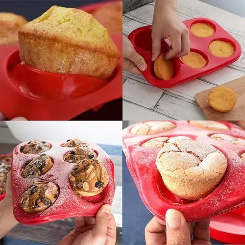 Moldes Silicona Moldes Cupcake Molde Muffin Moldes Magdalena -5