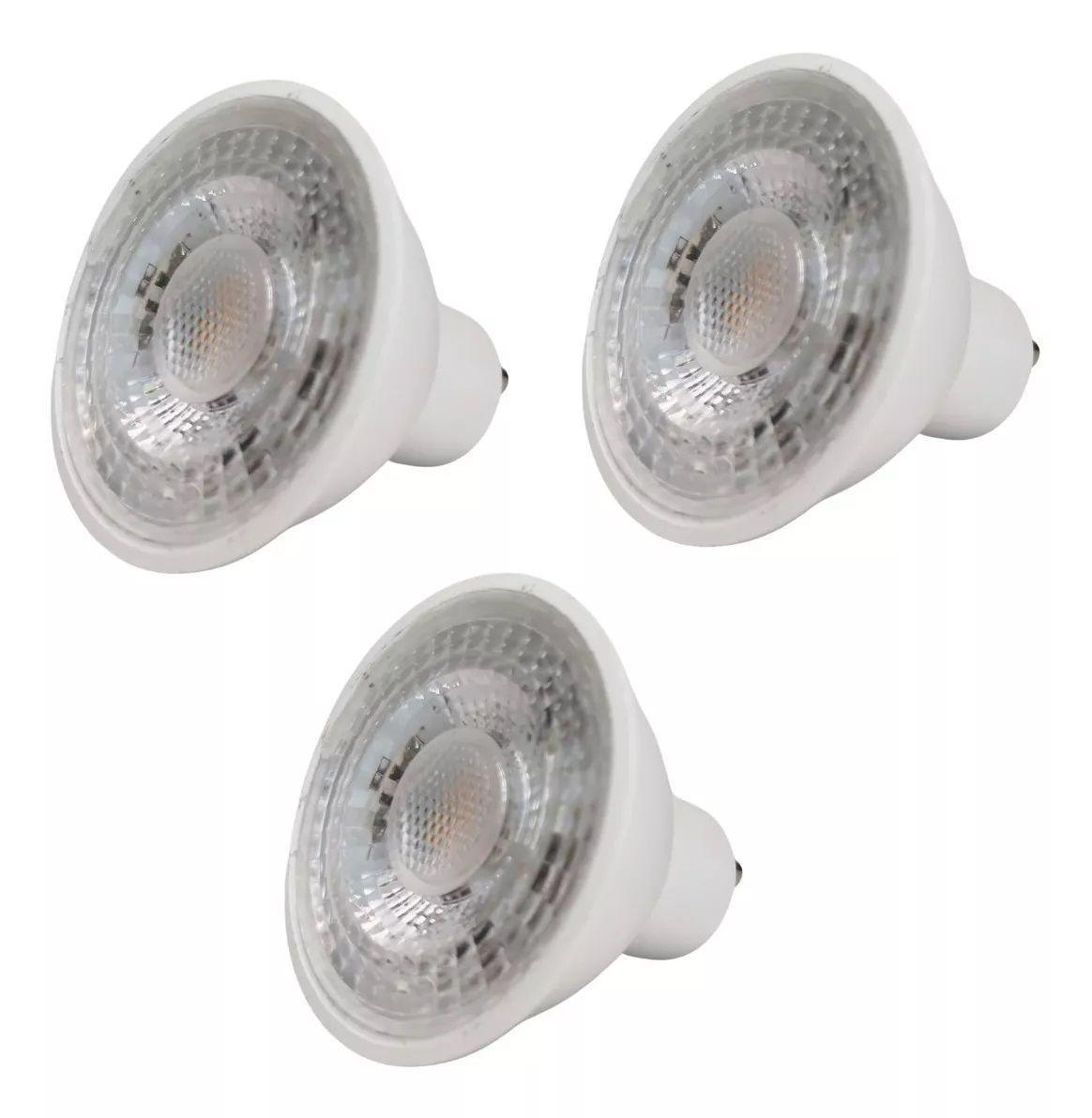 Ampolleta Led Gu10 5.5w 4000k Pack 3-2