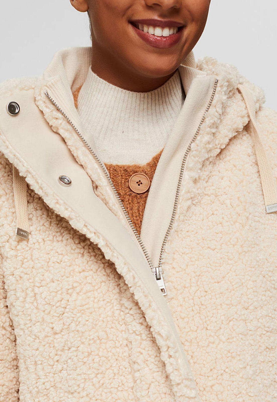 Abrigo Con Capucha Esprit-2