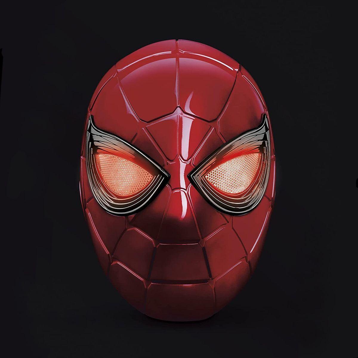 IRON SPIDER MAN - CASCO ELECTRONICO - AVENGERS - LUCES - HASBRO-3
