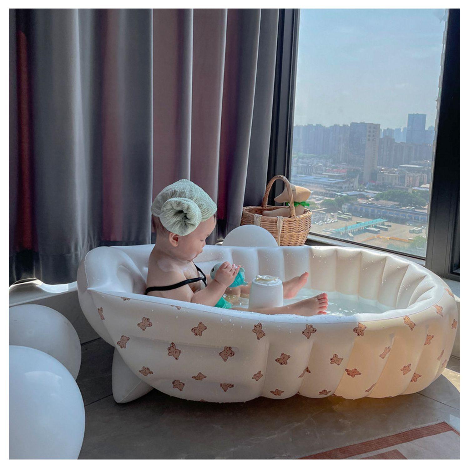 Bañera Inflable Para Bebé Diseño Piscina-6