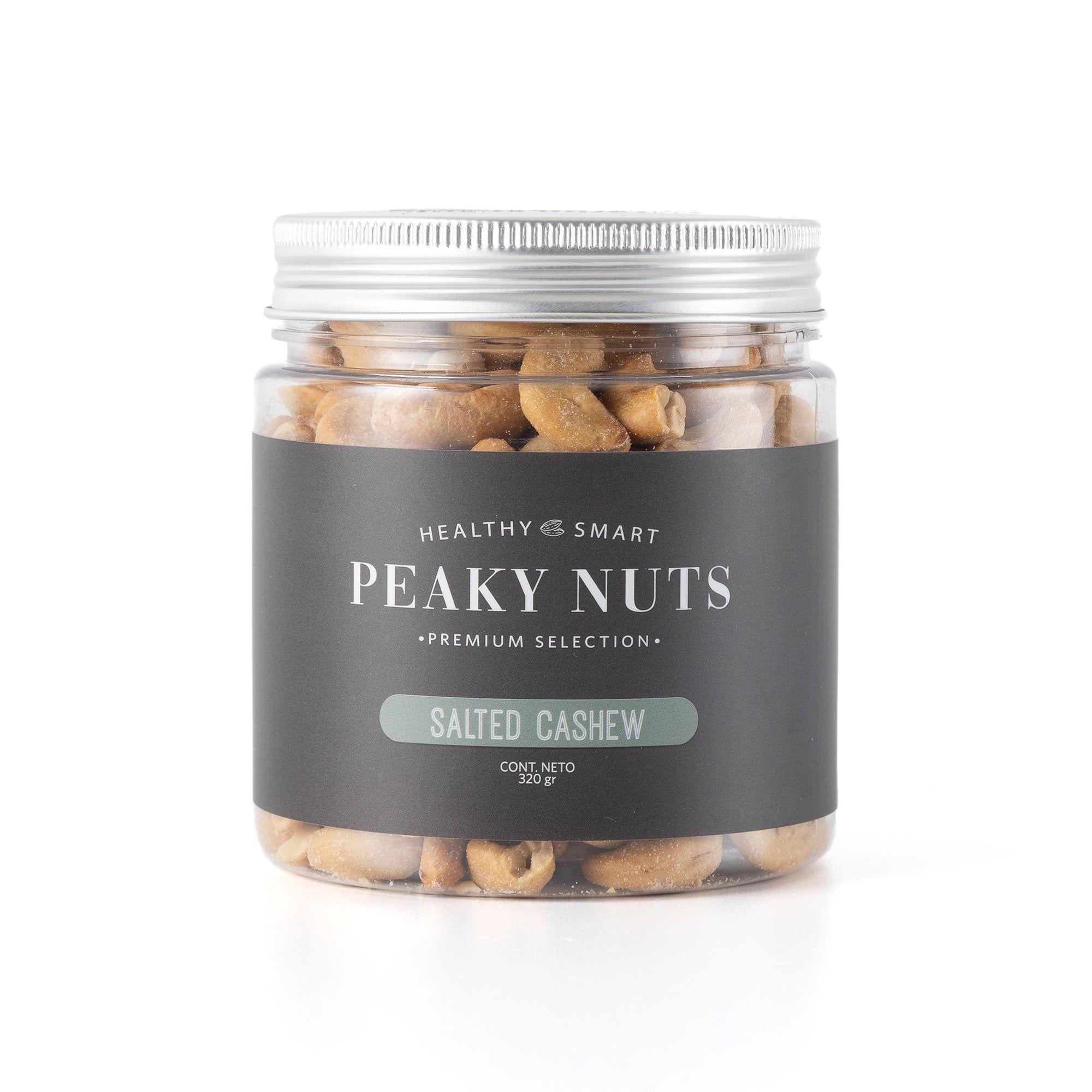 SALTED CASHEWS 320 PLASTIC SMALL-0