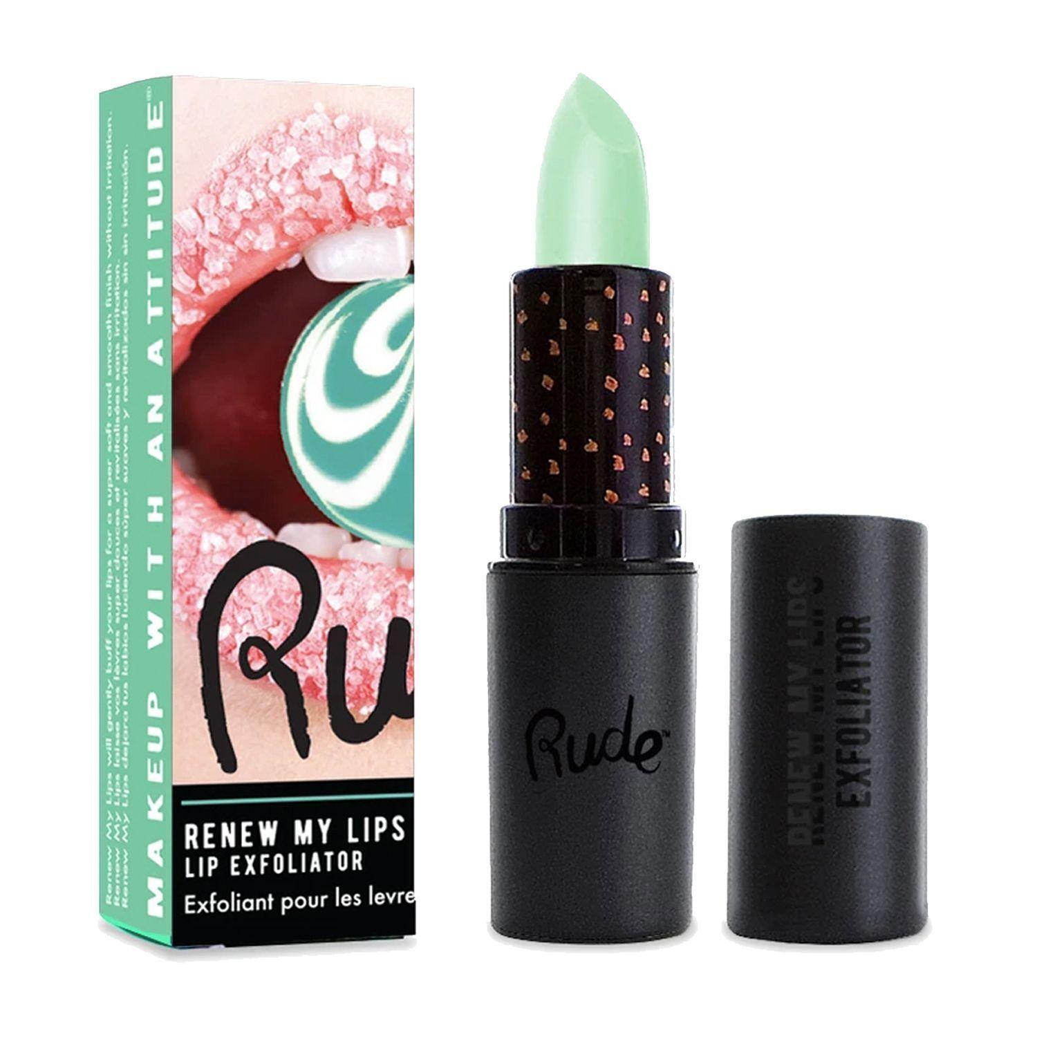 Labial Exfoliante Menta "Renew My Lips" Rude Cosmetics-0