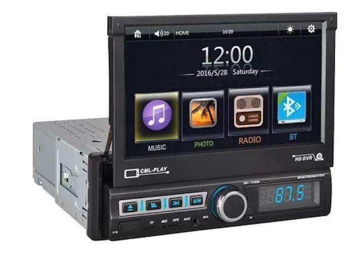 Radio Para Auto Retráctil 7 Pulgadas Mp5-0