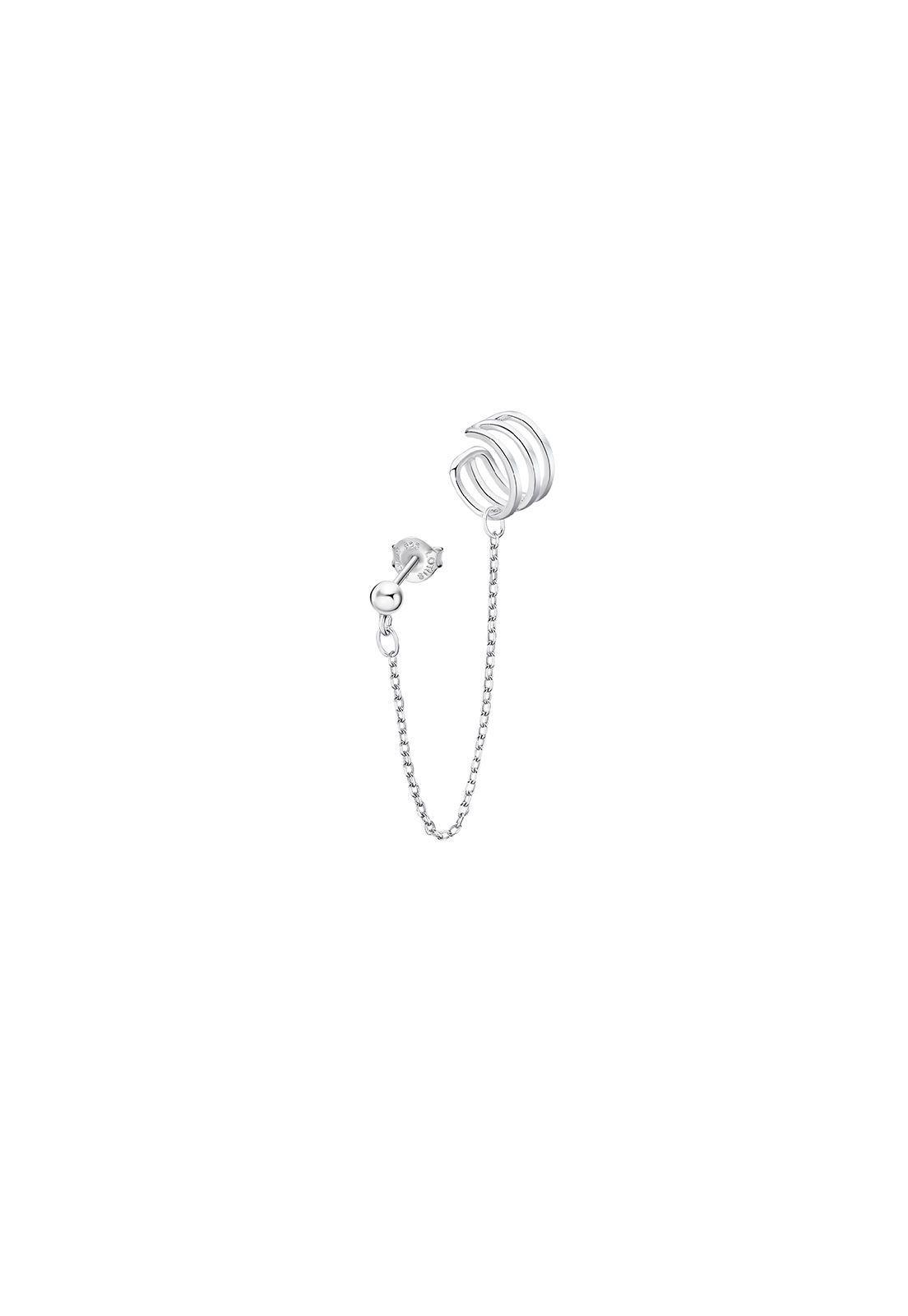 Pendiente Plata LP3334-9/1 Lotus Silver Mujer Ear -0