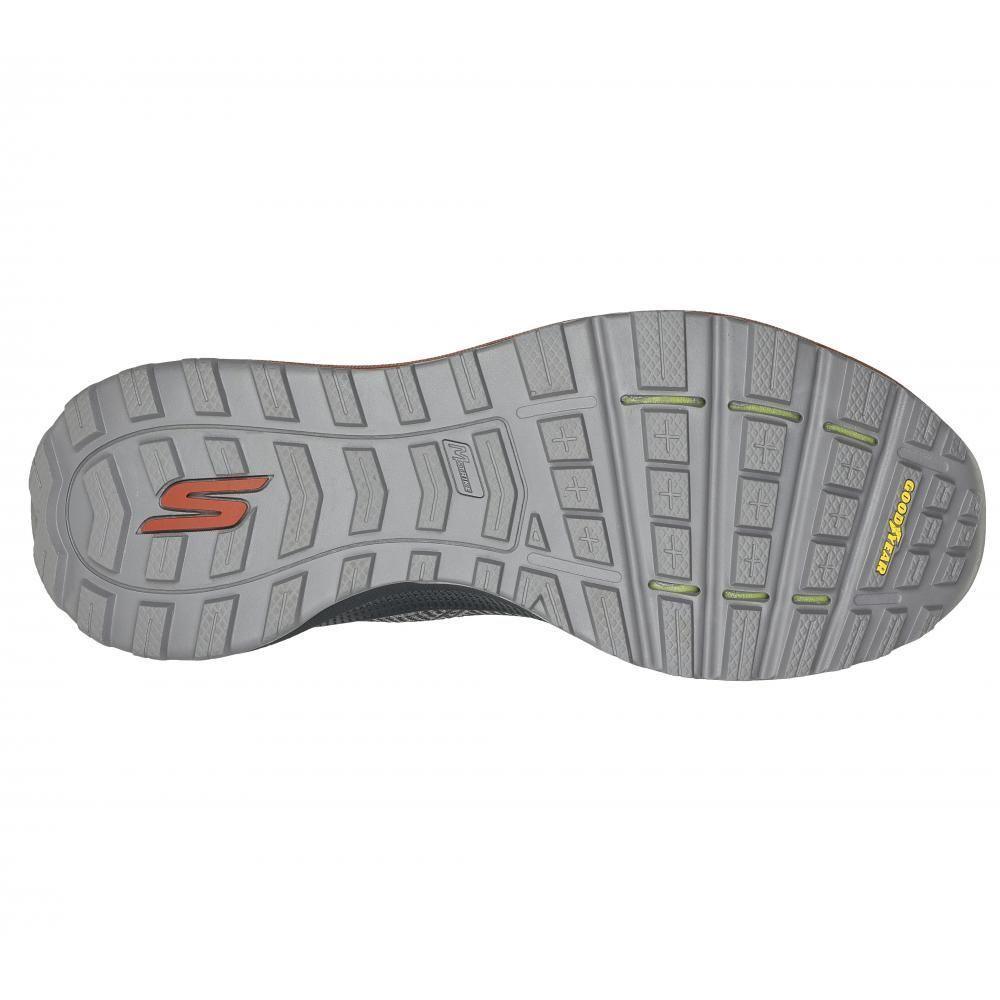 Zapatilla Hombre Go Run Pulse Trail  Gris Skechers-2