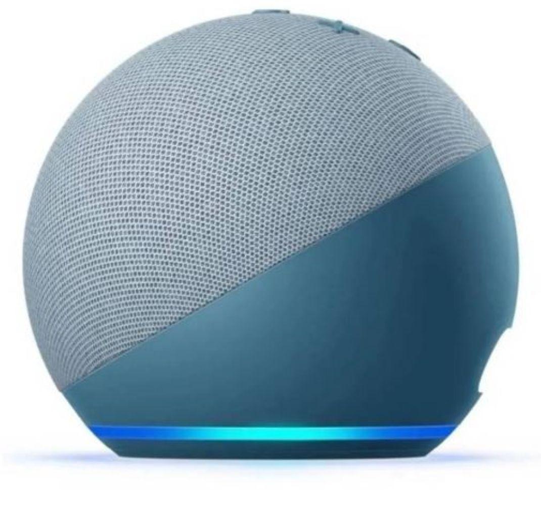 Pack Amazon Echo Dot 4th asistente virtual Alexa  Azul + Ampolleta-2