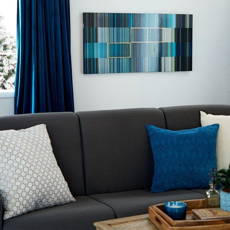 Cuadro Abstract Blue-2