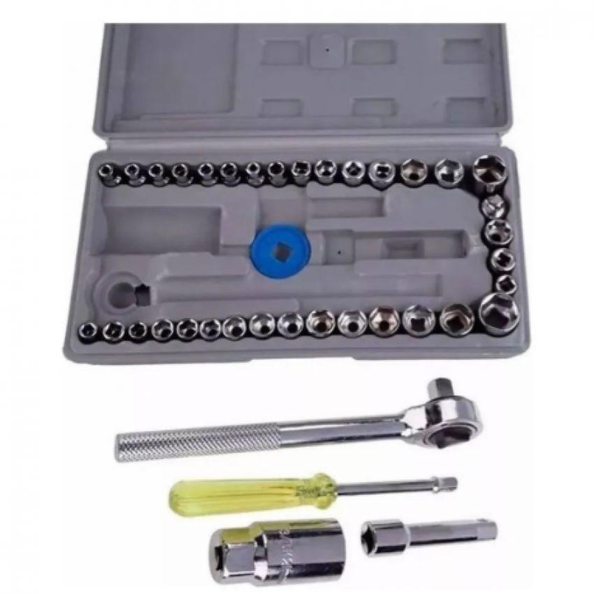 Set Herramientas Juego De Dados 40 Piezas Con Chicharra-1