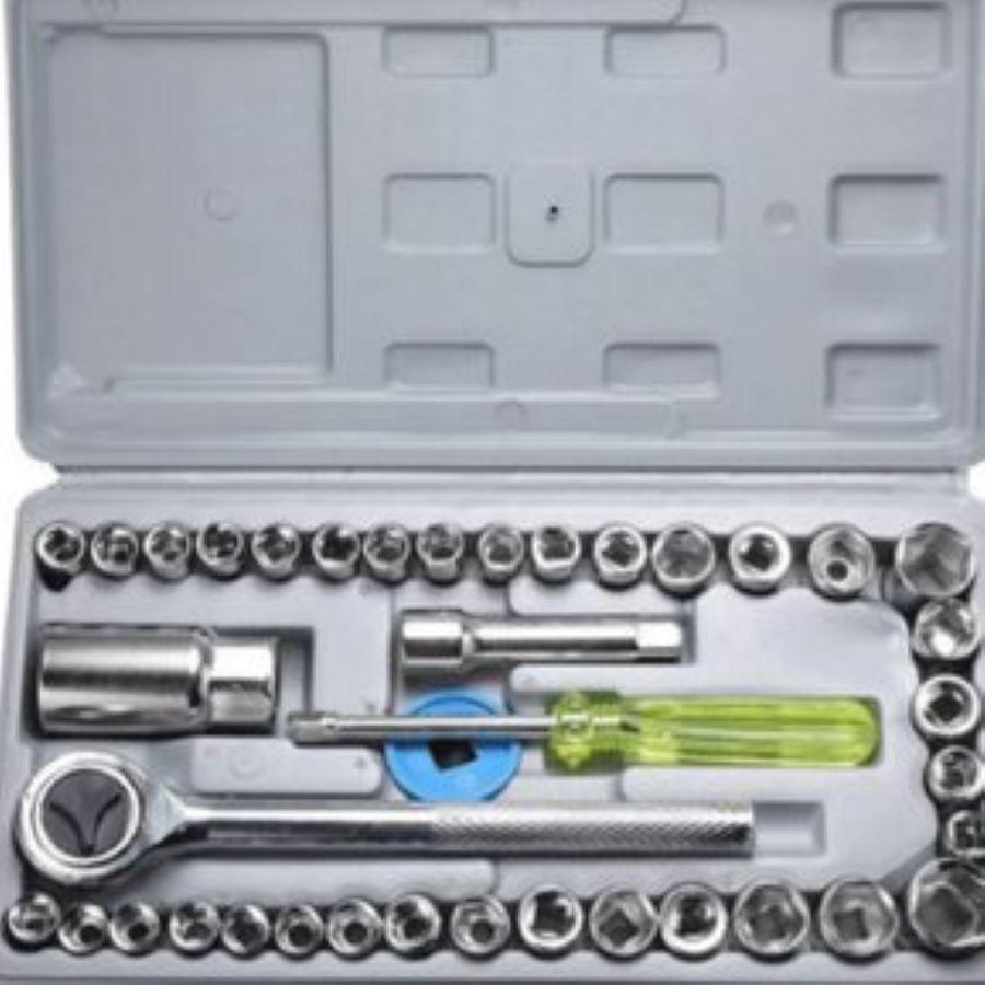 Set Herramientas Juego De Dados 40 Piezas Con Chicharra-0