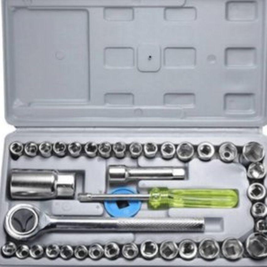 Set Herramientas Juego De Dados 40 Piezas Con Chicharra-2