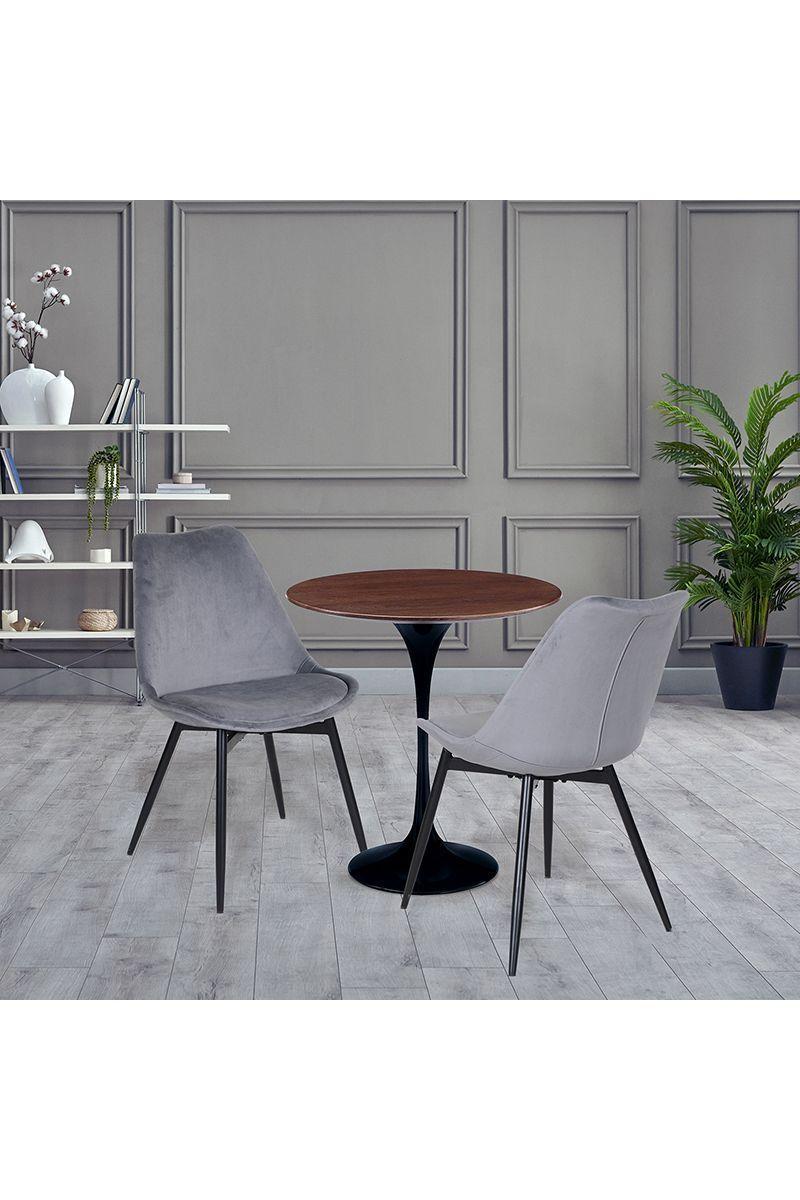 Pack 4 Sillas de Comedor Andrea Gris-5