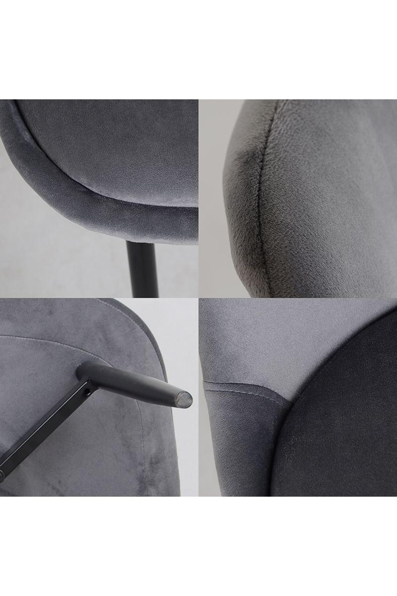 Pack 4 Sillas de Comedor Andrea Gris-4