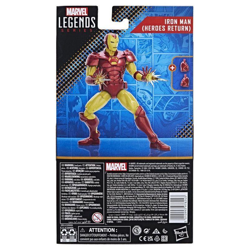 Figura de Acción Marvel Legends Series Iron Man (Heroes Return)-3