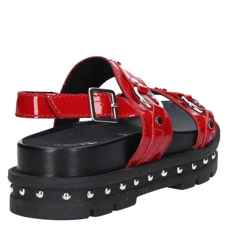 Sandalia Casual Mujer Zappa - W475 Rojo-2