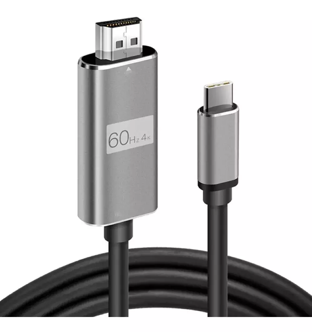Cable Usb C A Hdmi / Usb-c A Hdmi 4k 60hz Calidad-0
