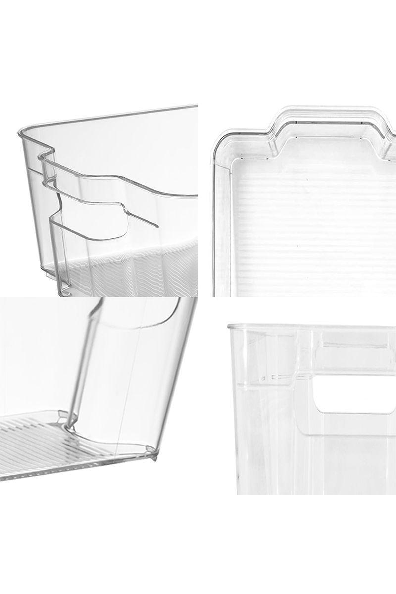 Contenedor Organizador Refrigerador L Clear-4