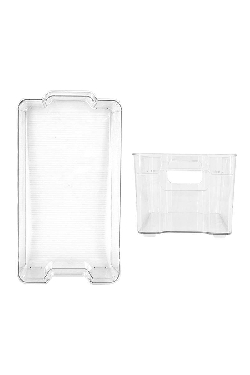 Contenedor Organizador Refrigerador L Clear-3
