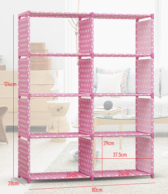 Estante Repisa Armable Organizador 4+4 Pisos-3