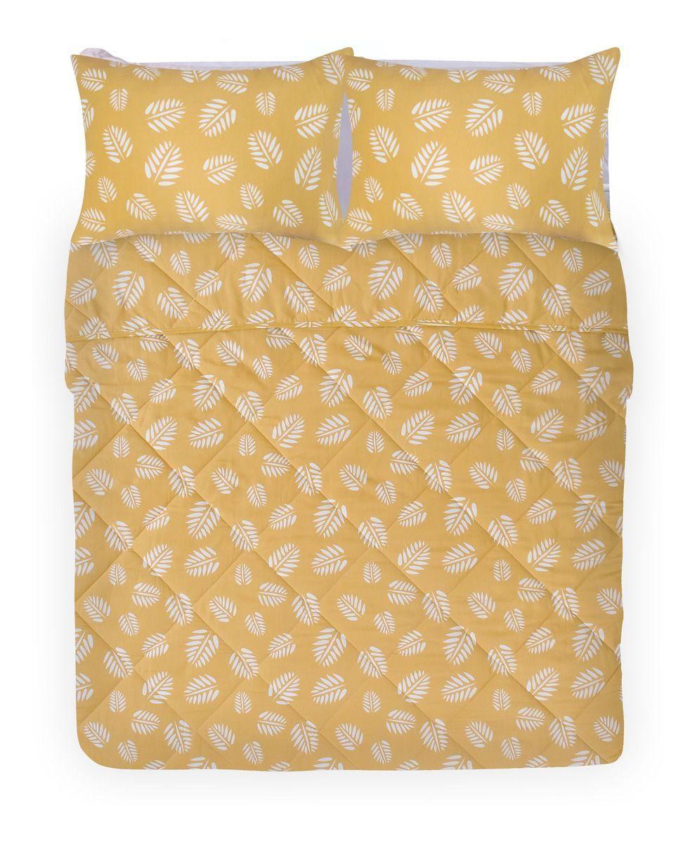 plumón básico estampado 2 plazas -2