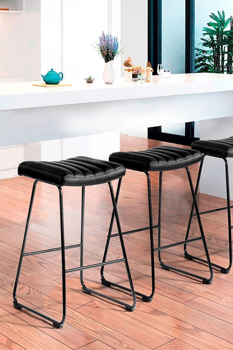 Pack 2 Pisos Bar Acolchados Taburetes-5