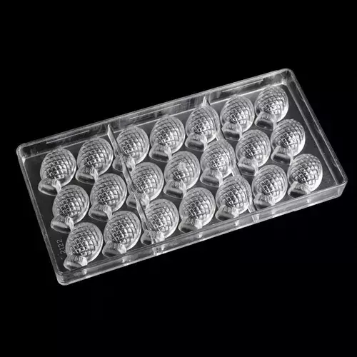 Molde De Chocolate Moldes Para Chocolates Molde Bombon Piña -4