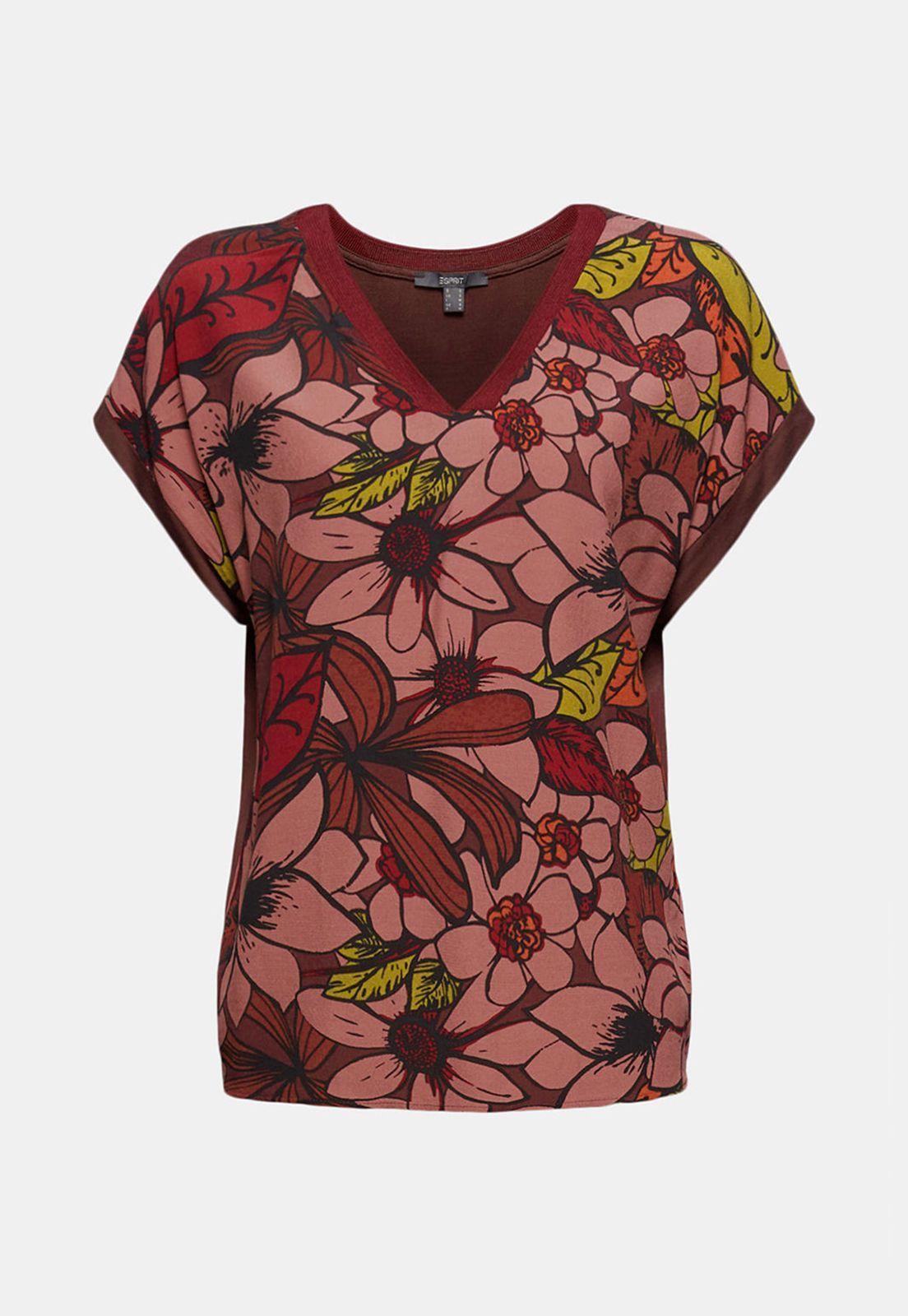 Polera Mujer Manga Corta Estampada Esprit-3