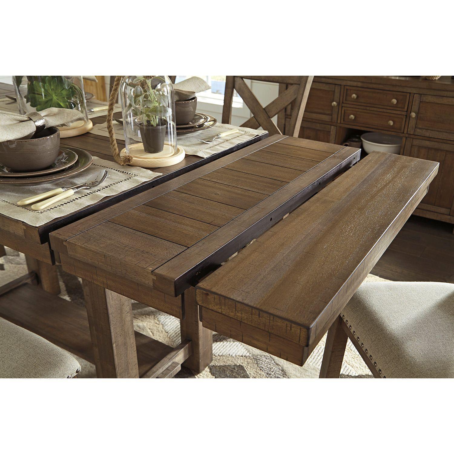 Mesa comedor alta Moriville extensible-3