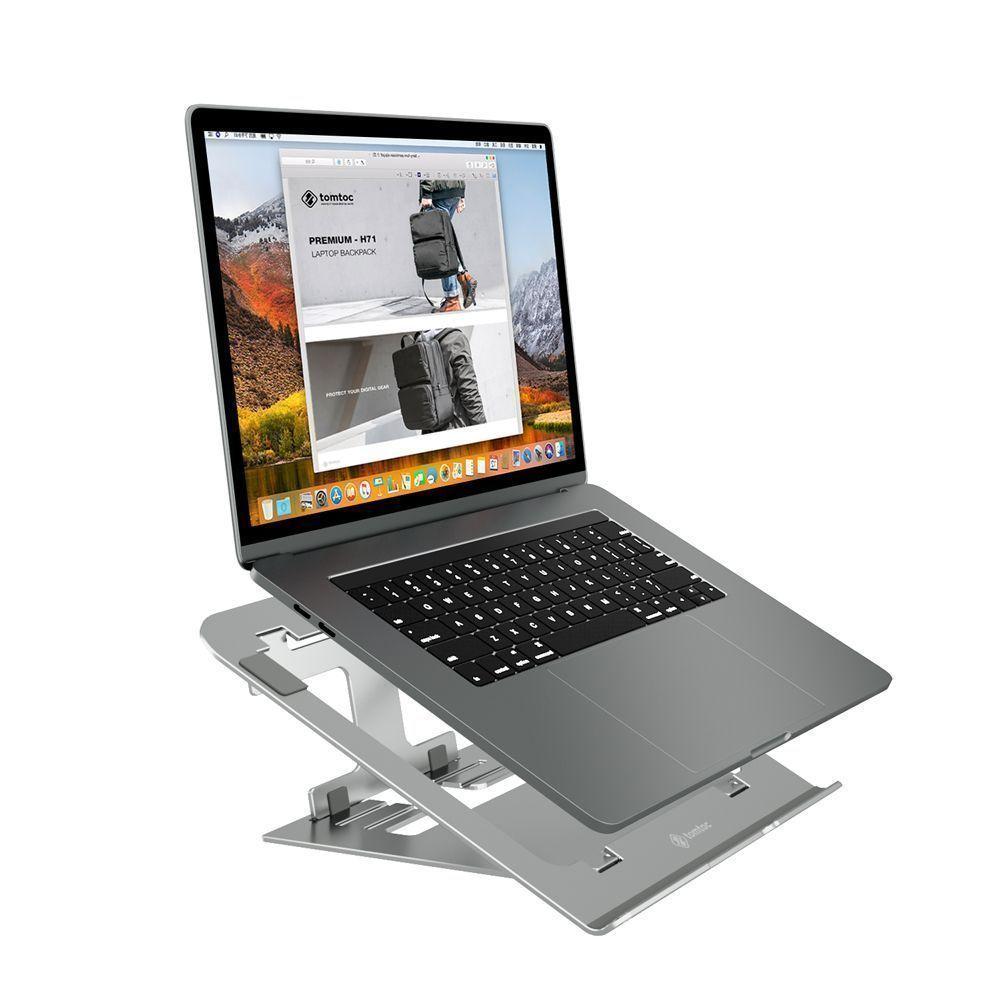 Tomtoc Soporte de aluminio para notebook de 12 a 15,6''-0