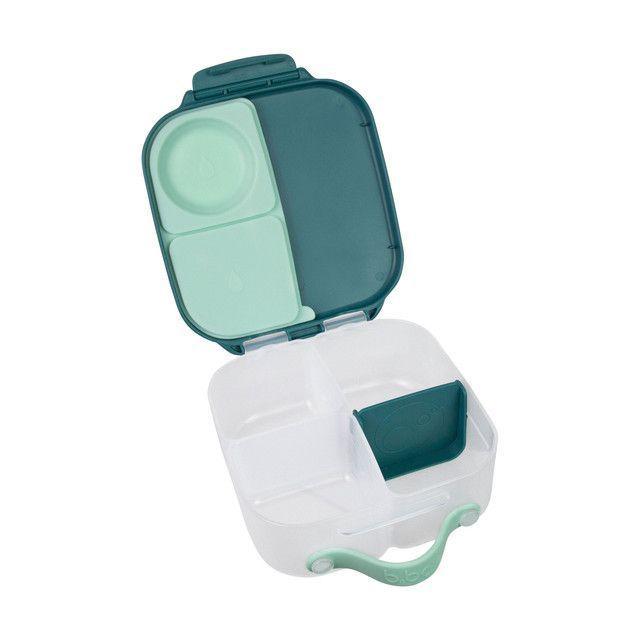 Mini lonchera con divisiones antiderrame b.box Emerald Forest-2