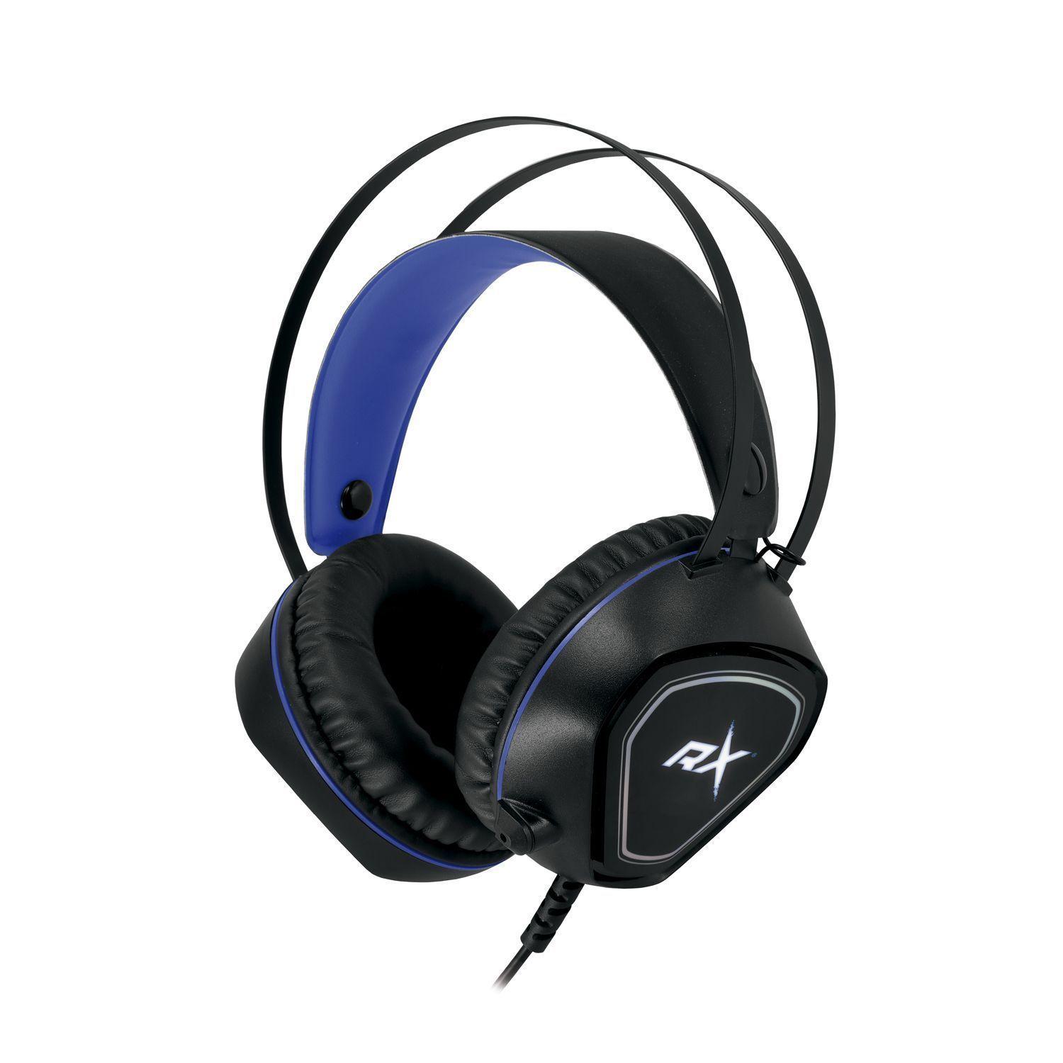Audifonos Gamer PS4 Xbox Plug 35mm USB Azul -0