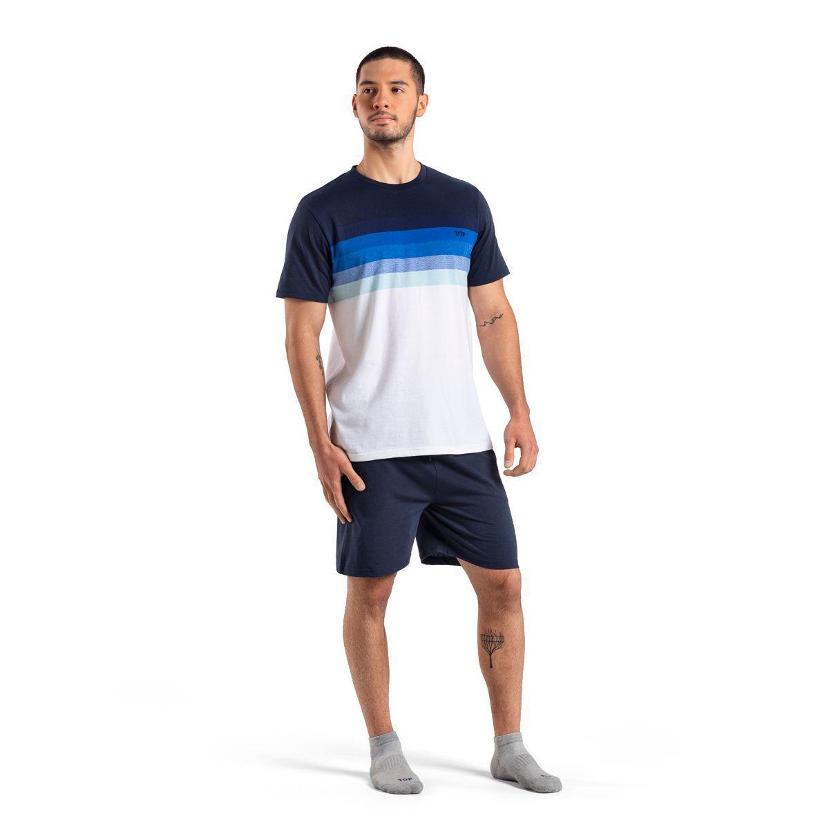 Pijama Algodón Hombre Verano 235 C2 Top-0