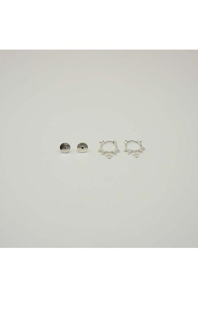 Aros Set Bolli Plateado i-D-0