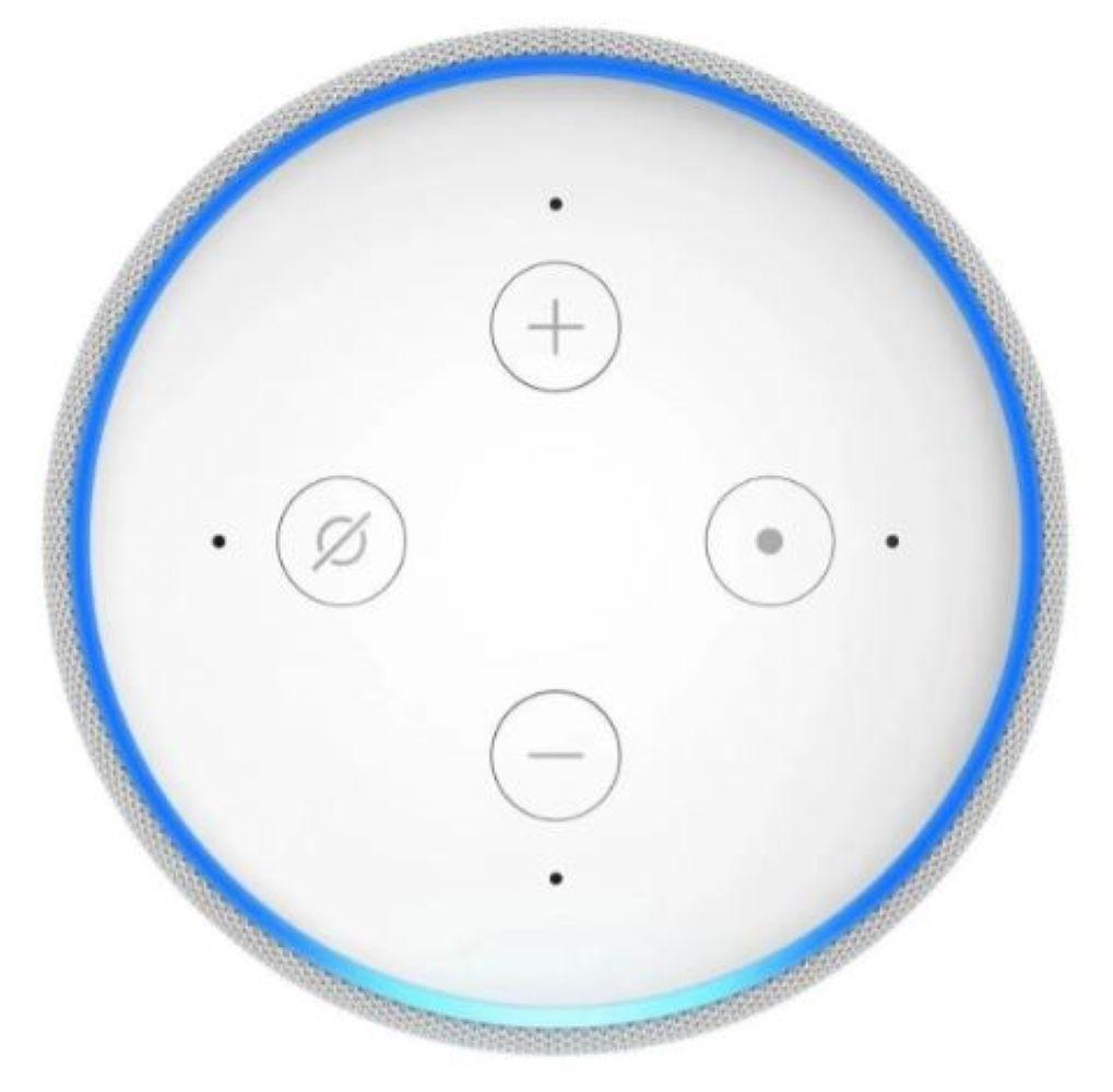 Amazon Echo Dot 3rd Gen con asistente virtual Alexa plum 110V/240V Rojo-2