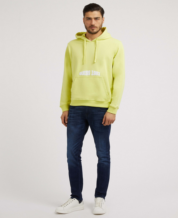 Poleron Guess Semyon Hoodie Fleece G8FX VERDE-0