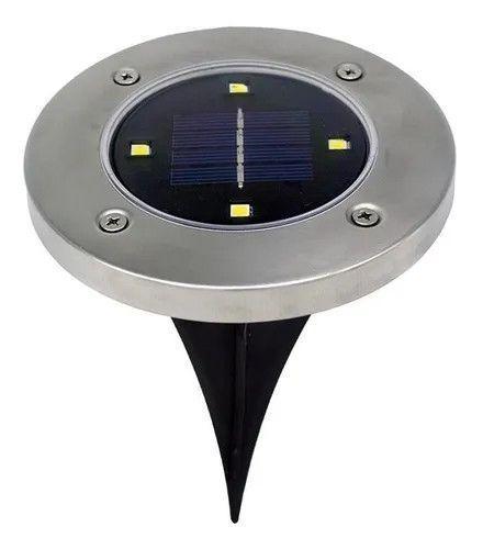 Luz Solar Led Con Estaca Exterior Tierra Jardín-0