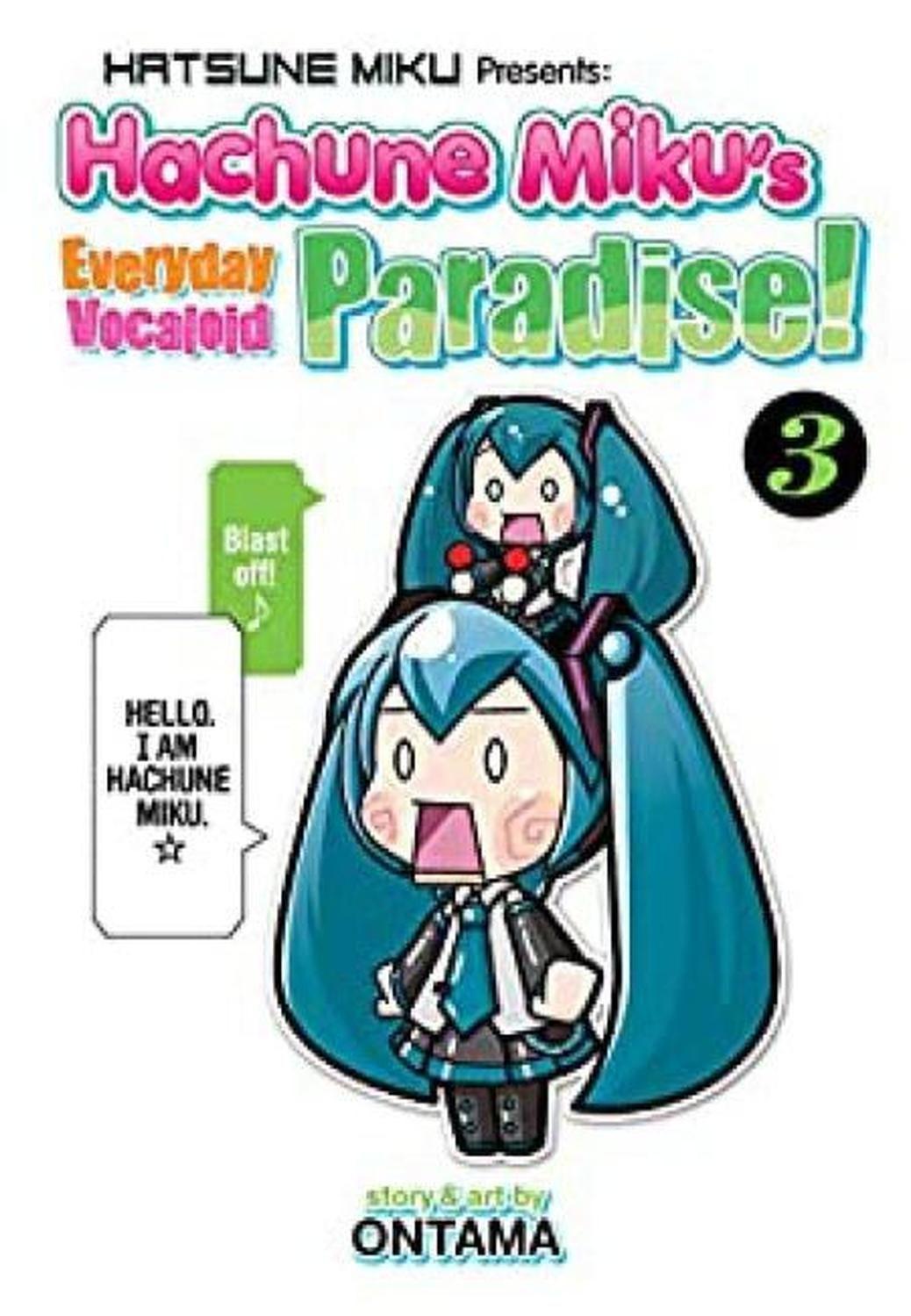 Manga Hatsune Miku Presents - Hachune Miku's Everyday Vocaloid Paradise 03 (En Inglés) - USA-0
