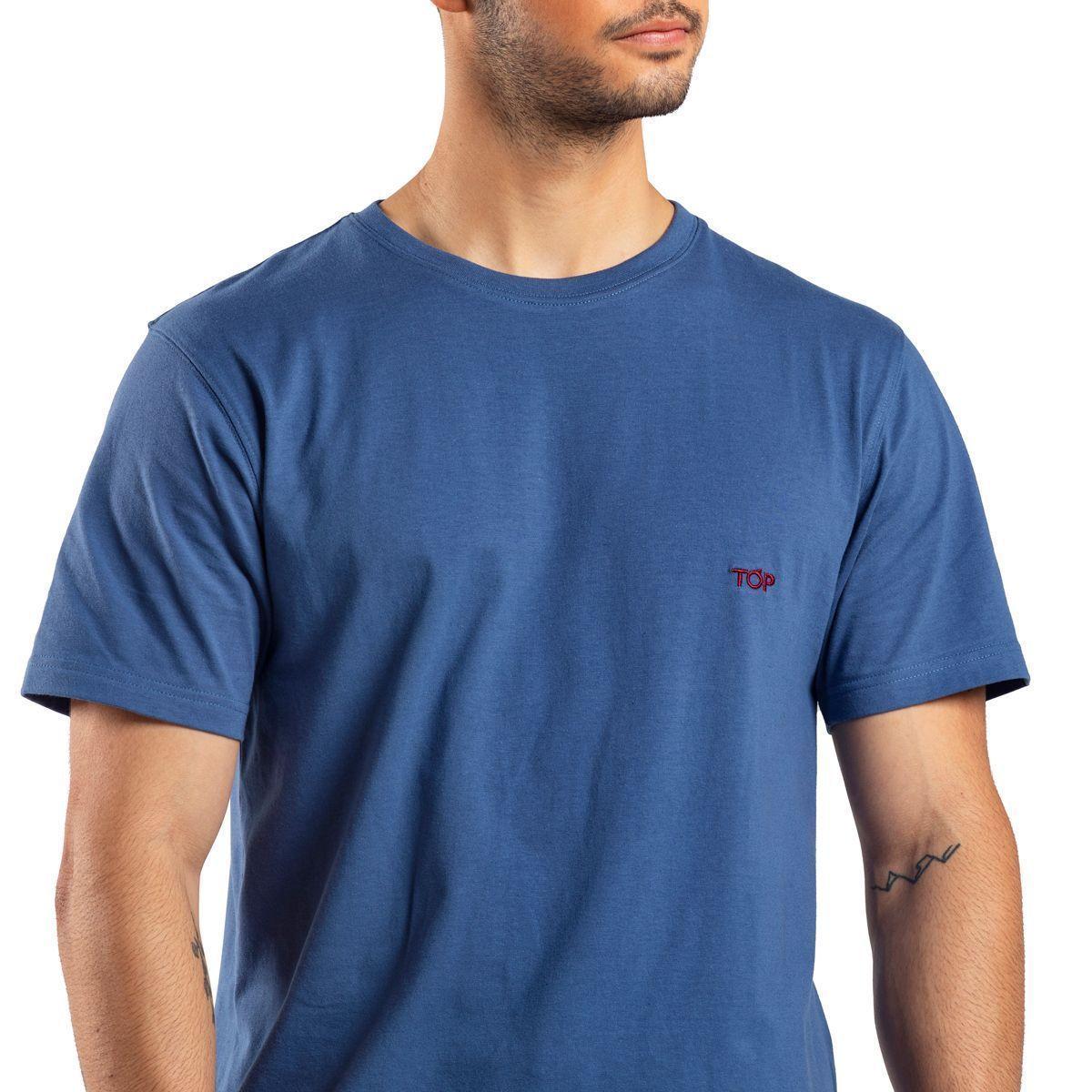 Polera Manga Corta Algodón Hombre C4 Top-2