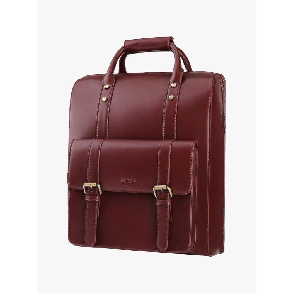 Ecosusi Mochila ROSALIND para laptop 15,6'' Vino Tinto-0