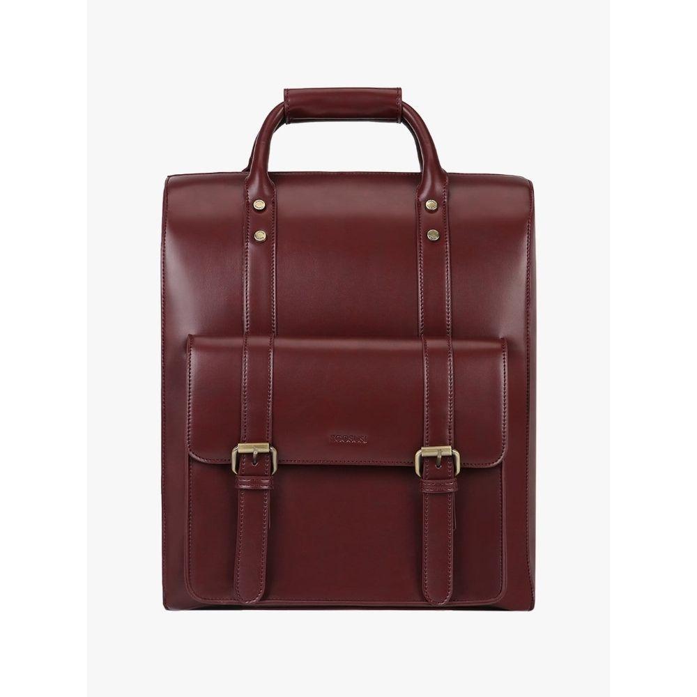 Ecosusi Mochila ROSALIND para laptop 15,6'' Vino Tinto-4